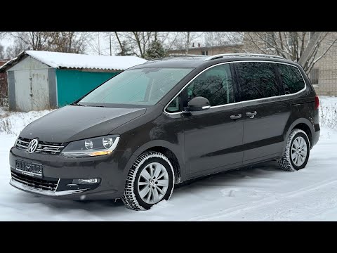 Видео: Volkswagen Sharan. Большой семейный минивэн потерявший популярность. Псков.