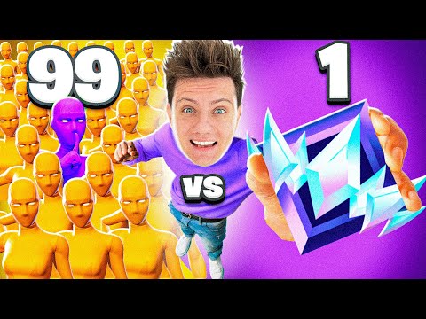Видео: 1 АНРИЛ vs 99 БРОНЗ в Фортнайт
