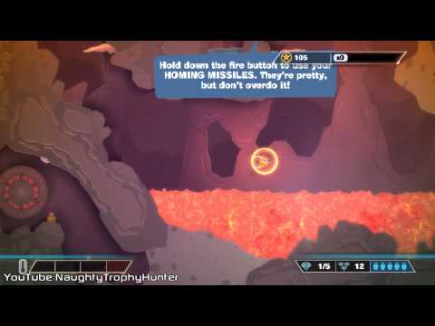 Видео: PixelJunk Shooter Ultimate - 100% Находок / Эпизод: 1 / Глава: Into The Abyss.
