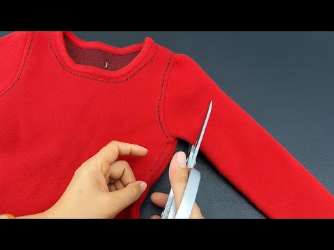 Видео: Не выбрасывайте старый свитер! — Попробуйте сами!