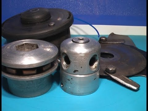 Видео: Самые удобные насадки для триммера. Удобная и прочная леска для триммера.