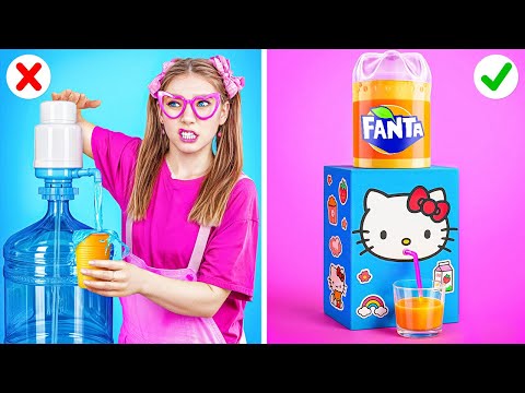 Видео: ВАУ 😍 Потрясающие создания из картона! Крутые поделки для гениальных родителей от 123 GO!