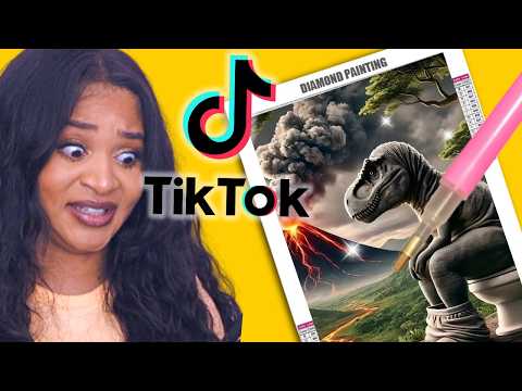 Видео: Я купил рекомендуемые TikTok слепые коробки с алмазной живописью…