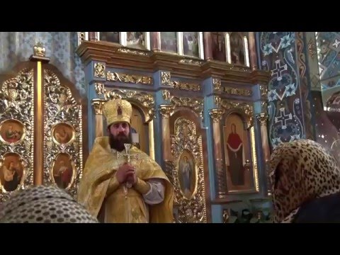 Видео: Освячення росписі Св-Покровського храму с.Боржавське ( частина 2))