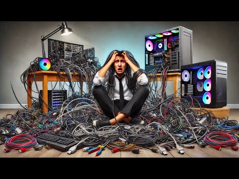 Видео: Кабельный трэш! Как подключить кабели в ПК и не стать спагетти мастером!