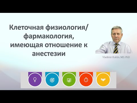 Видео: Клеточная физиология/фармакология, имеющая отношение к анестезии