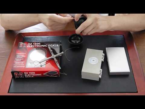 Видео: Выбор весов для охотника, весы Hornady G1500 для взвешивания пороха