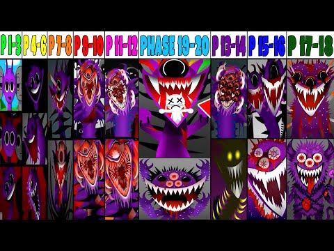 Видео: Incredibox Sprunki Mix: Фаза 1 против Фаза 2 против Фаза 3-5 против Фаза 7-8 против Фаза 9-20 НОВ...