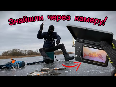 Видео: Знайшли рибу по камері і наловили чимало!