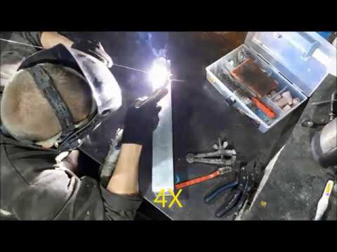 Видео: Замена бачков радиатора БМВ..BMW radiator Tig  welding