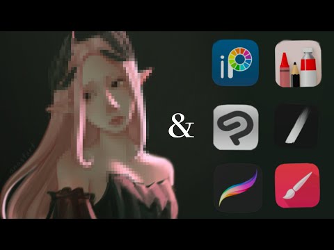 Видео: Один арт & 6 приложений