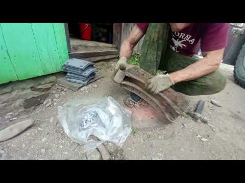 Видео: Замена ступицы, клепаем накладки и обо всем по немножку