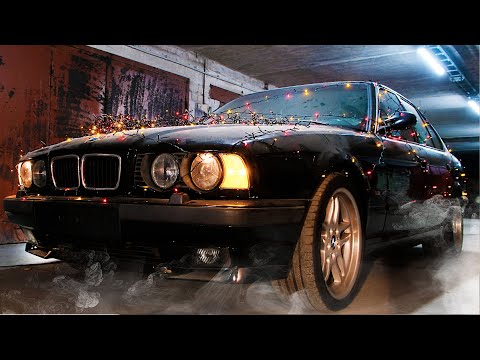 Видео: BMW Е34 540i V8 НА ПОСЛЕДНИЕ ДЕНЬГИ. РОЖДЕСТВО... Полный..джингл белс - PART 8