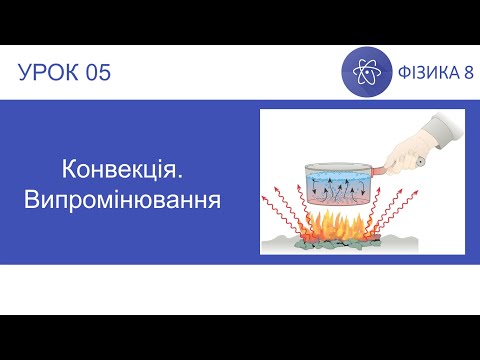 Видео: Конвекція  Випромінювання (8 клас)