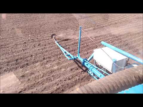 Видео: Посев подсолнуха. МТЗ-82.1 с СУПН-8