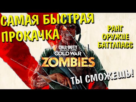 Видео: САМАЯ БЫСТРАЯ И ЛЕГКАЯ ПРОКАЧКА ВСЕГО В CALL OF DUTY BLACK OPS COLD WAR