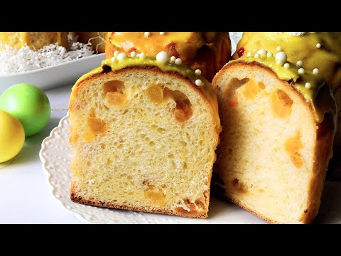 Видео: СКАЗОЧНО НЕЖНЫЕ И ВОЗДУШНЫЕ✨ ТВОРОЖНЫЕ КУЛИЧИ НА ПШЕНИЧНОЙ ЗАКВАСКЕ!🌾 // SOURDOUGH CAKES!
