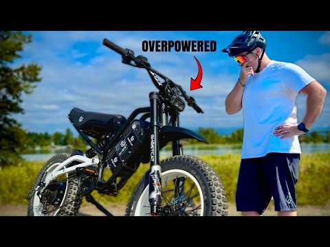 Видео: Это всего лишь электровелосипед...