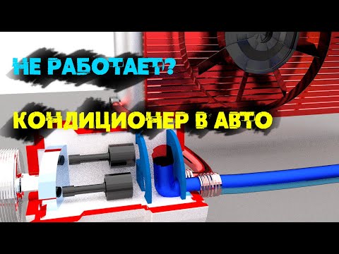 Видео: Как работает кондиционер в автомобиле?, Не работает кондиционер? основные неисправности