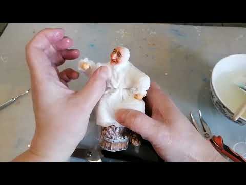 Видео: 12. История одной игрушки. Делаю рукава из ваты.