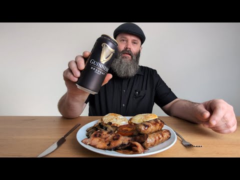 Видео: Завтрак с пивом Гиннесс.