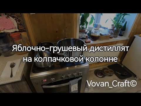 Видео: Фруктовый дистиллят на колпачковой колонне