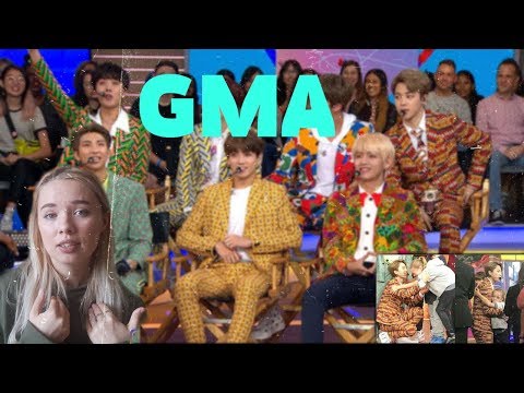 Видео: BTS на Good Morning America GMA  РЕАКЦИЯ и ОБЗОР