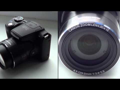 Видео: Обзор фотоаппарата PowerShot SX500