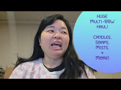 Видео: Огромный выбор Muti BBW - свечи, мыло, спреи и многое другое!!