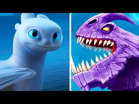 Видео: 5 новых драконов, которые появятся в "Как приручить дракона 3".