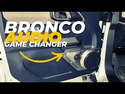 Видео: Лучший способ улучшить звук вашего Bronco. Комплекты скоро поступят в продажу!