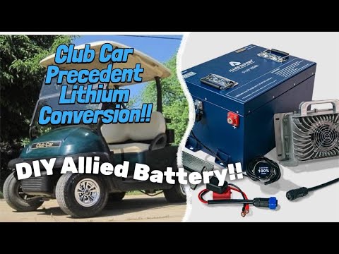 Видео: Самостоятельная переделка литиевого аккумулятора Allied Battery для гольф-кара