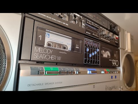 Видео: Sharp MR-990 и послушать и сыграть...