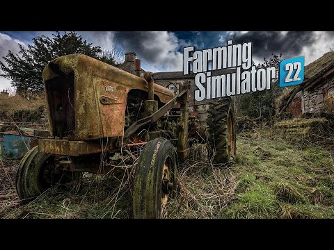 Видео: Заброшенная карта со старыми тракторами и оборудованием | Farming Simulator 22