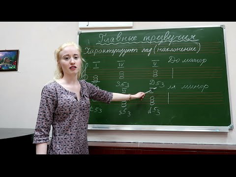 Видео: ГЛАВНЫЕ ТРЕЗВУЧИЯ ЛАДА: Т53, S53, D53 (тоническое, субдоминантовое, доминантовое)