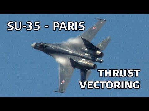 Видео: Sukhoi Su-35 Paris Air Show 2013 |  Сухой Су-35 на парижском авиасалоне 2013