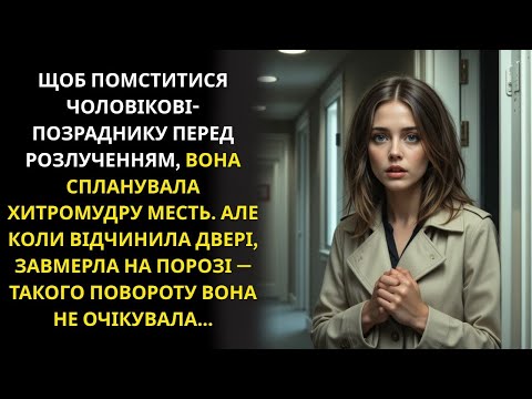 Видео: Спланувала помсту зраднику чоловіку, але коли прийшла перевірити — все змінилося