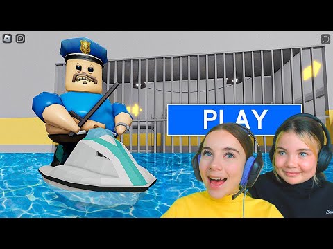 Видео: ПЛАВАЕМ В ТЮРЬМЕ БАРРИ С АЛЁНОЙ в ROBLOX!