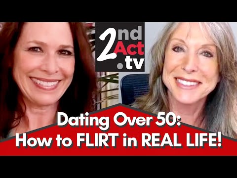 Видео: Знакомства для тех, кому за 50: помните флирт? Как флиртовать в реальной жизни и познакомиться с ...