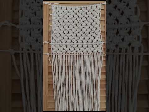 Видео: Вторая часть сумочки макраме