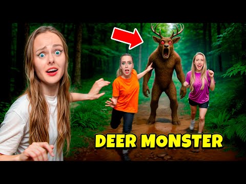 Видео: Я СНЯЛА DEER MONSTER из 99 НОЧЕЙ в ЛЕСУ в РЕАЛЬНОЙ ЖИЗНИ!