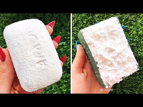 Видео: Асмр мыло резки | Удовлетворительное видео [ASMR] #31