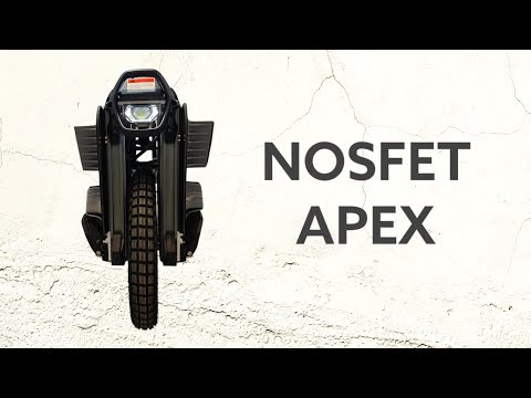 Видео: Моноколесо Nosfet Apex подвеска - подготовка к эксплуатации / первые впечатления