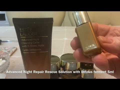 Видео: Распаковка Estée Lauder- ночной уход за лицом