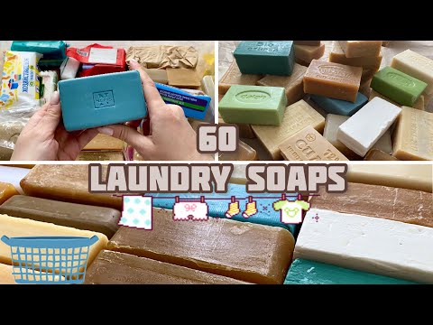 Видео: 🎙 60 Laundry Soaps Review 🎶| Big Box With Laundry Soaps | Обзор Моей Коллекции Хозяйственного Мыла