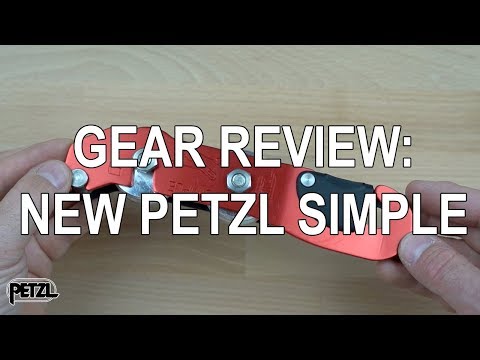 Видео: Новый спусковой механизм Petzl Simple Bobbin