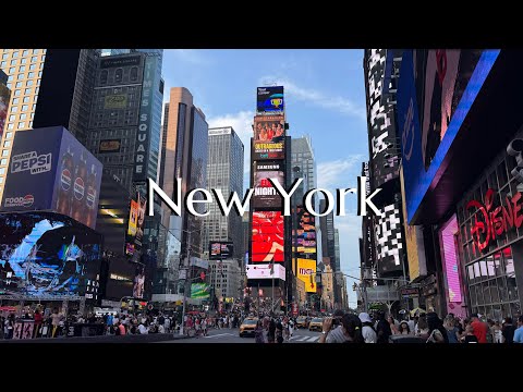 Видео: Первый день в Нью-Йорке | Таймс-сквер, уличная атмосфера и вечер в барах 🇺🇸