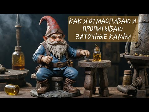 Видео: ПРОПИТКА ЗАТОЧНЫХ КАМНЕЙ: полная инструкция
