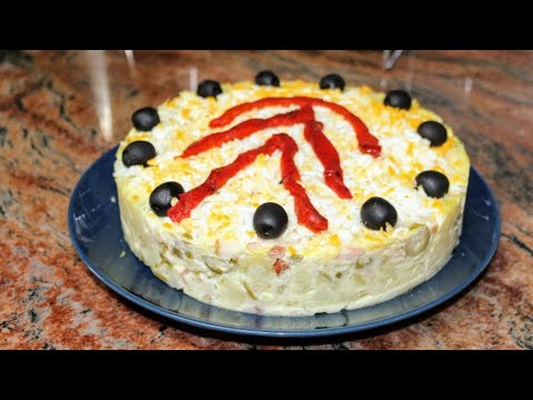 Видео: Салат Легкий картофельный