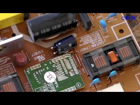 Видео: Ремонт монитора Samsung syncmaster 730b (чёрный экран , светодиод мигает)